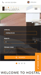 Mobile Screenshot of hostalballesta.com